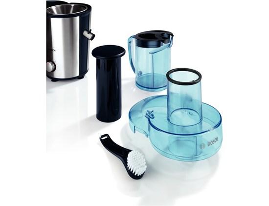 Sulčiaspaudė Bosch | Juicer | MES3500 | Type Centrifugal juicer | Juodas/Sidabrinis | 700 W | Extra large fruit input | Greičių skaičius 2