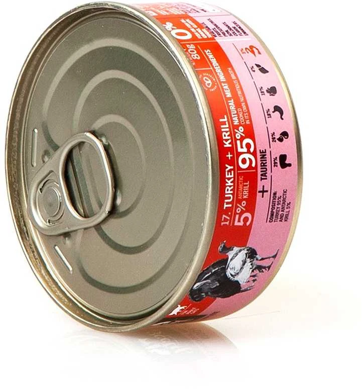 3COTY kalakutiena su kriliu - šlapias kačių ėdalas - 80g