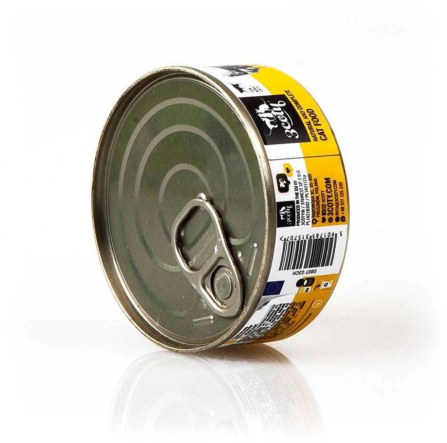 3COTY vištiena - šlapias kačių ėdalas - 80 g