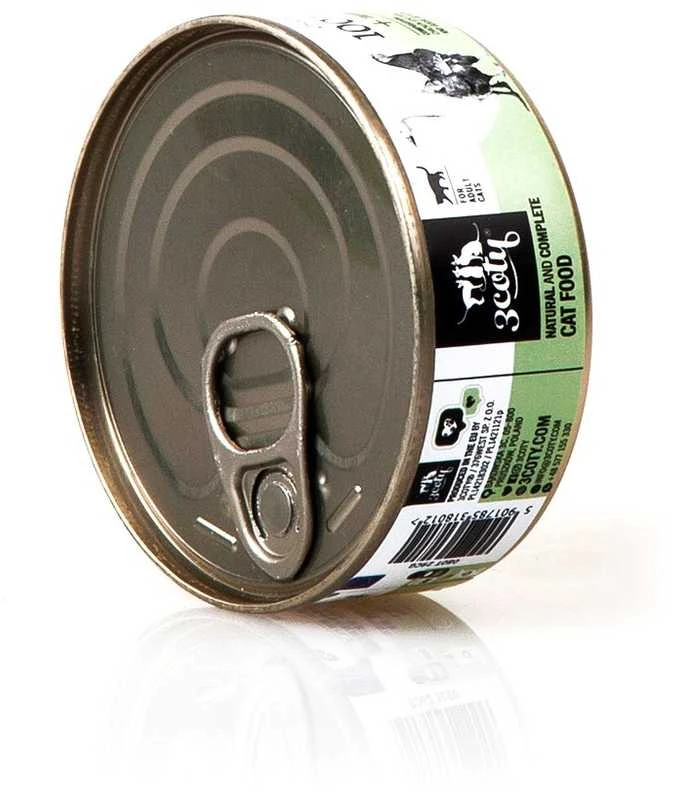 3COTY vištiena su žąsimi - šlapias kačių ėdalas - 80g