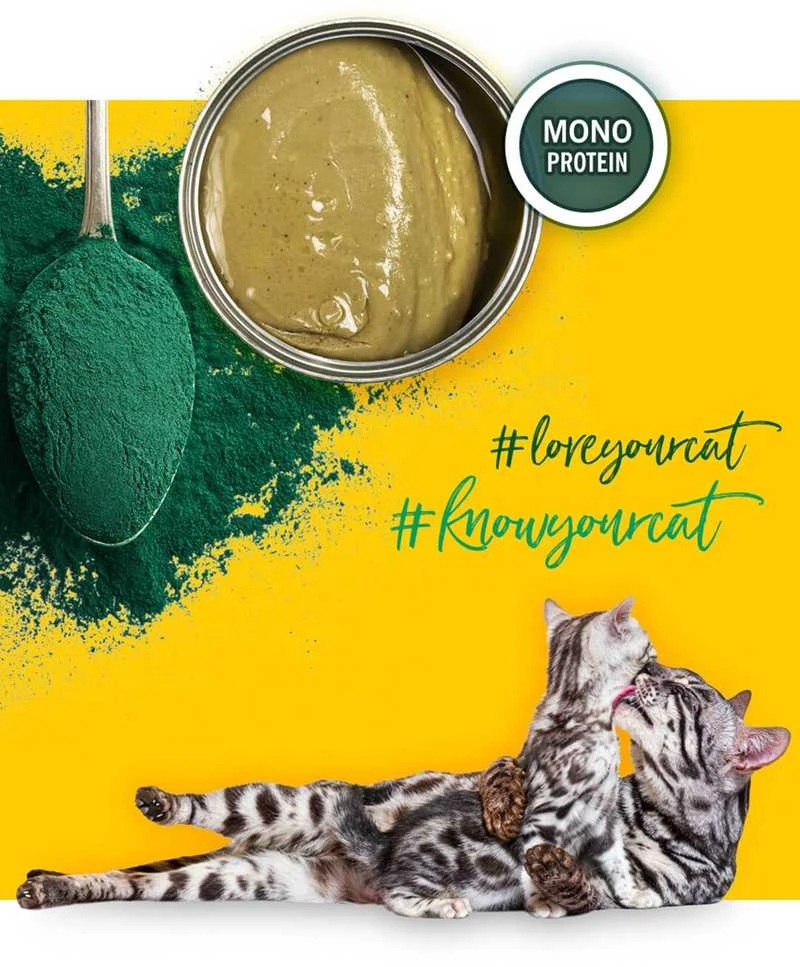3COTY vištiena su spirulina Kačiukams ir žindančioms katėms - šlapias kačių ėdalas - 80 g
