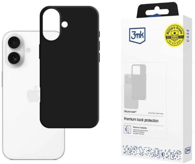 Dėklas 3mk Matt Case Apple iPhone 17 juodas