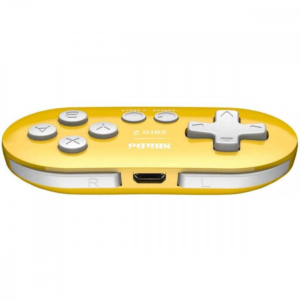 8BitDo Zero 2 Geltonas