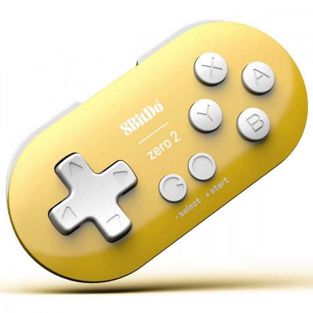 8BitDo Zero 2 Geltonas