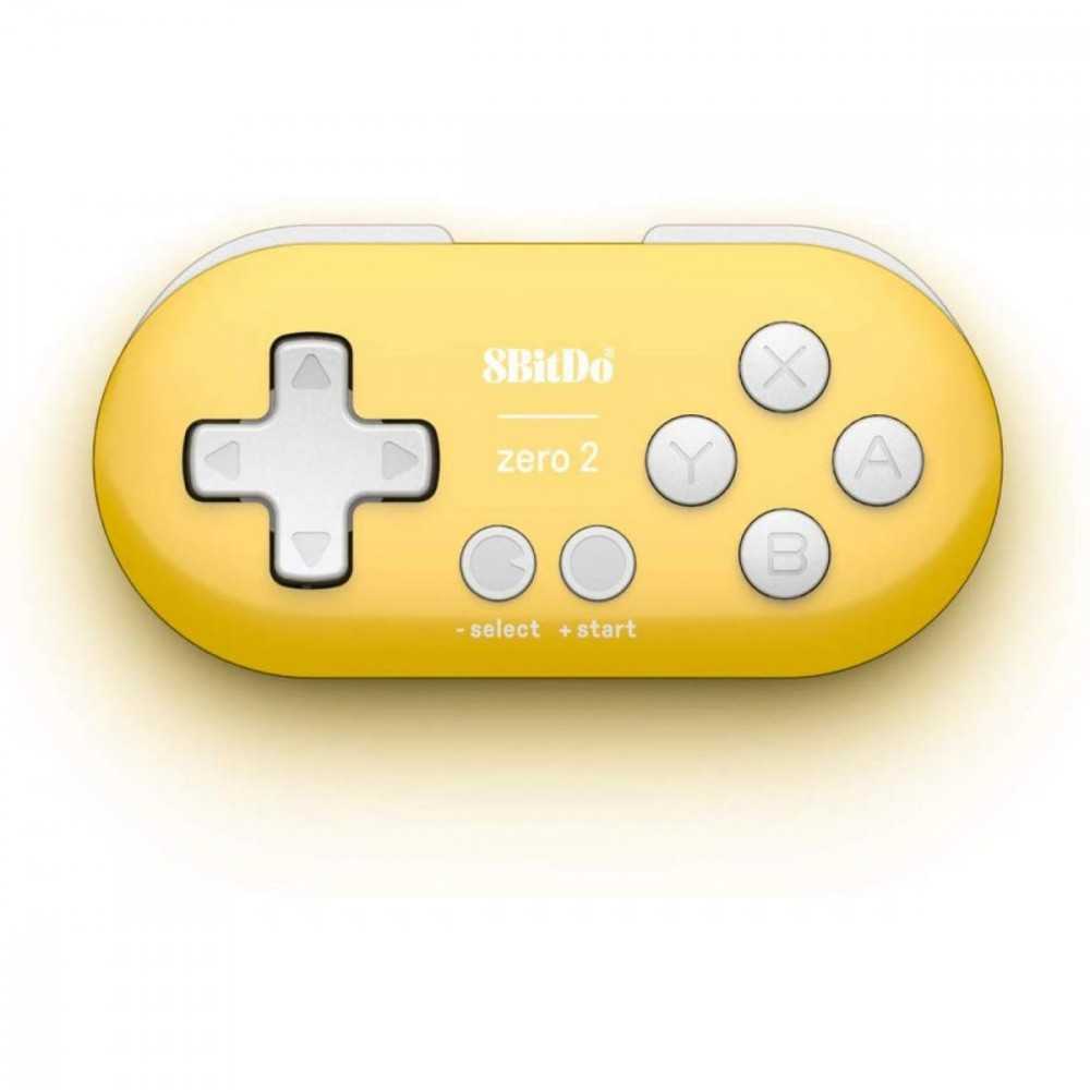 8BitDo Zero 2 Geltonas