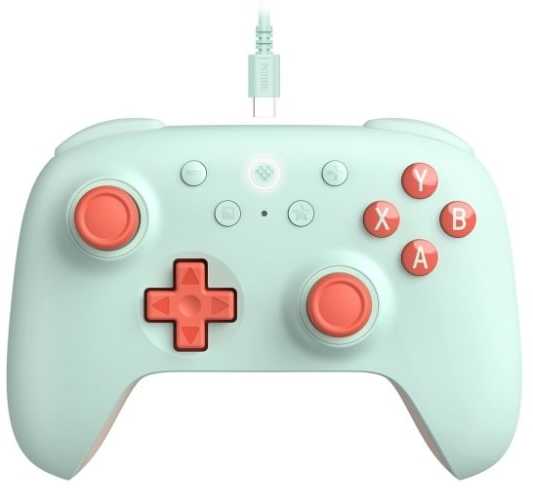 Belaidis žaidimų pultas 8BitDo Ultimate 2C Wireless | spalva: mėtų/raudona