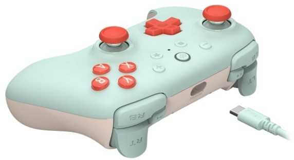 Belaidis žaidimų pultas 8BitDo Ultimate 2C Wireless | spalva: mėtų/raudona
