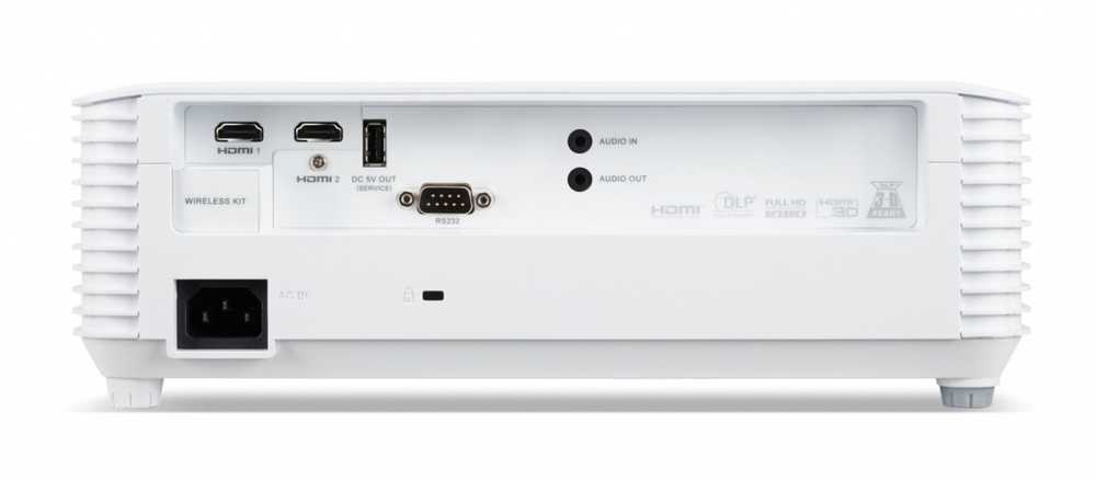 Acer Projektorius h6546ki dlp fhd/4500al/10000:1/2.9kg