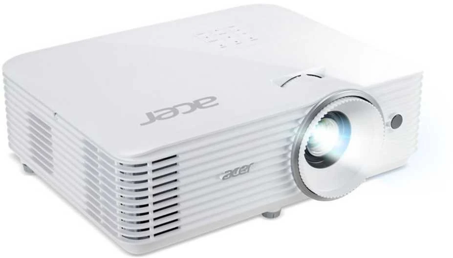 „Acer Home X1528Ki“ standartinio projekcijos projektorius, 5200 ANSI liumenų, DLP 1080P (1920 x 1080), 3D suderinamumas, baltas
