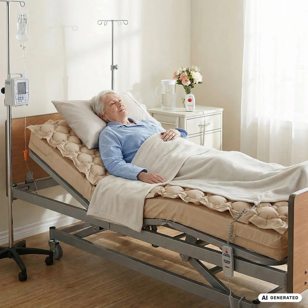 Actionmed Priešpragulinis burbulinis čiužinys su kintamu slėgiu M100AM