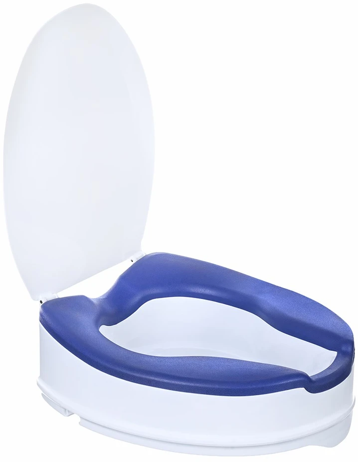 Actionmed Tualeto antdėklas su dangteliu, 10 cm, SoftRelief NT500AM