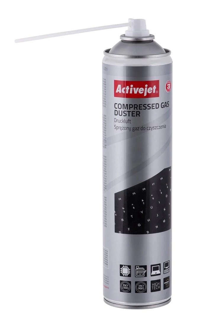 Oro Valymo Purškiklis - Activejet AOC-201 Suslėgtas Oro 600 ml