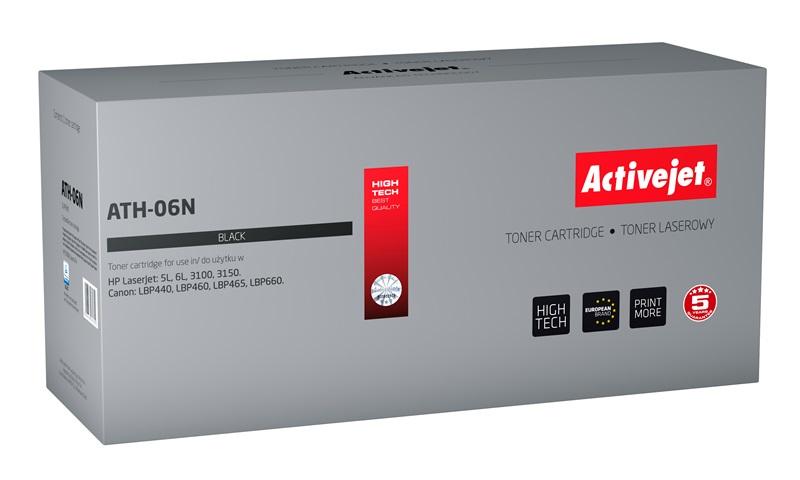 HP ActiveJet lazerinio spausdintuvo dažai (06A C3906A) juodi