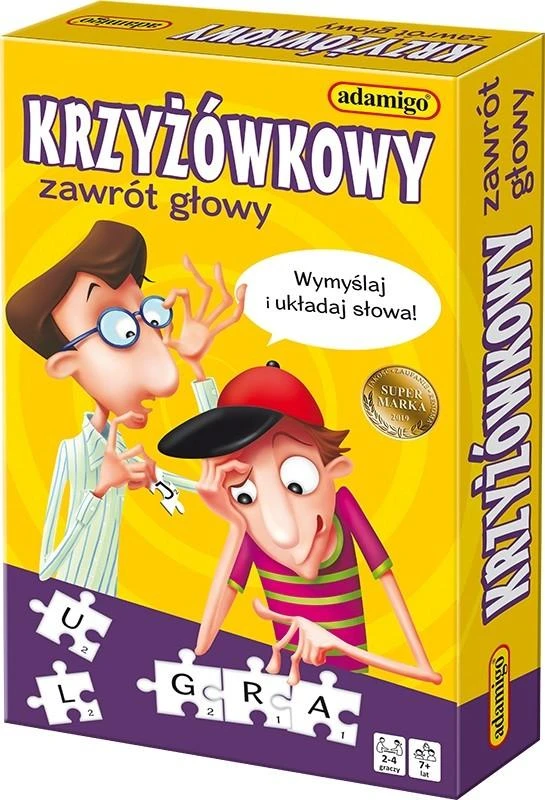 Adamigo galvosūkis – kryžiažodis galvos svaigimas