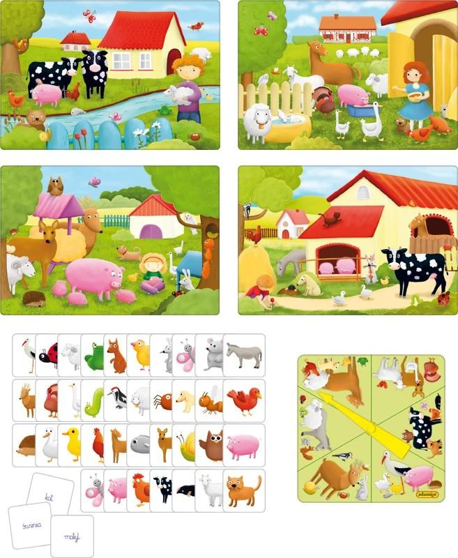 Adamigo Happy Farm stalo žaidimas