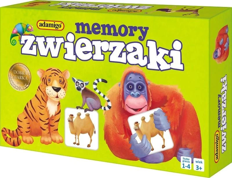 Adamigo mini atminties žaidimas - Naminiai gyvūnėliai - 253032