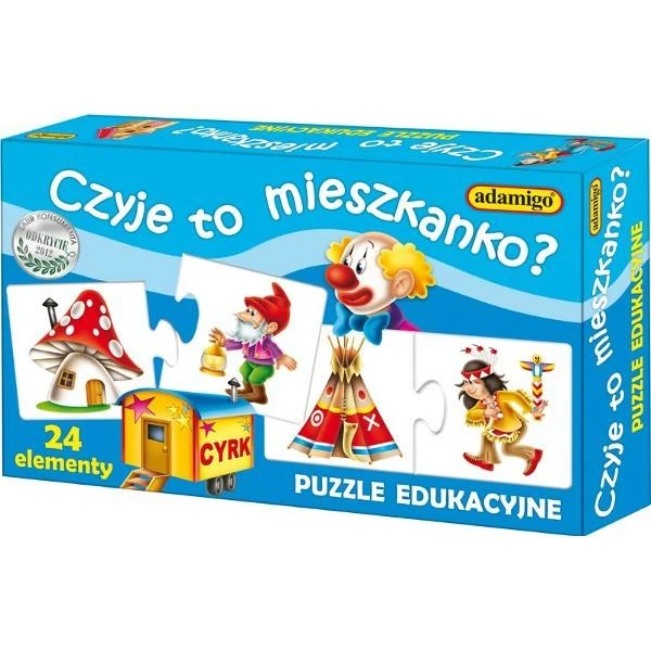 Adamigo Puzzle Kieno tai butas? Dėlionė (6656)