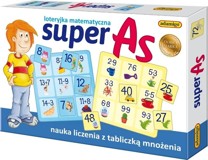 Dėlionė Adamigo Gra Super AS – 1750