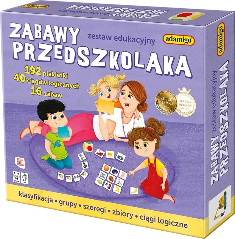 Žaidimas Adamigo Pramogos ikimokyklinukams