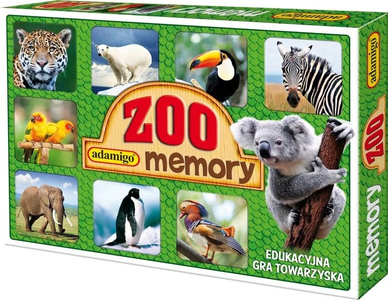 Adamigo Atminties žaidimas Zoo