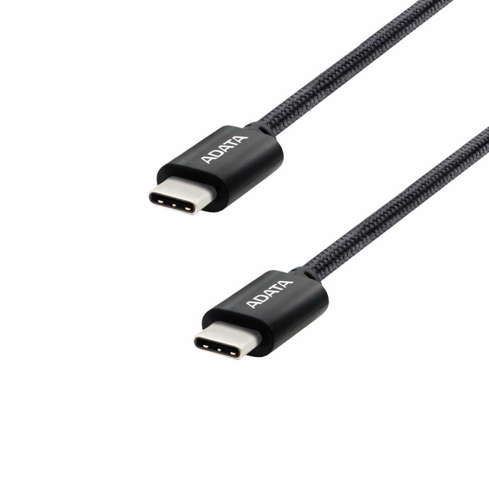 ADATA Kabelis usb-c do usb-c 2.0/100w 200cm juoda