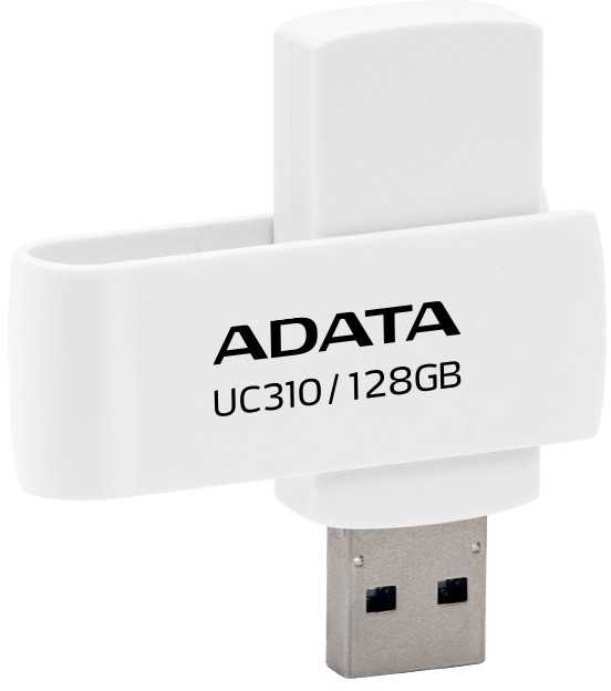 ADATA Pendrive uc310 128gb usb3.2 balta