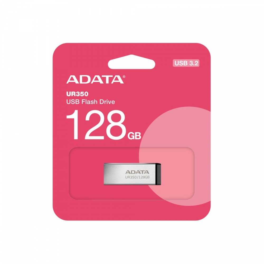 ADATA | USB Flash Drive | UR350 | 128 GB | USB Type-A | Juodas