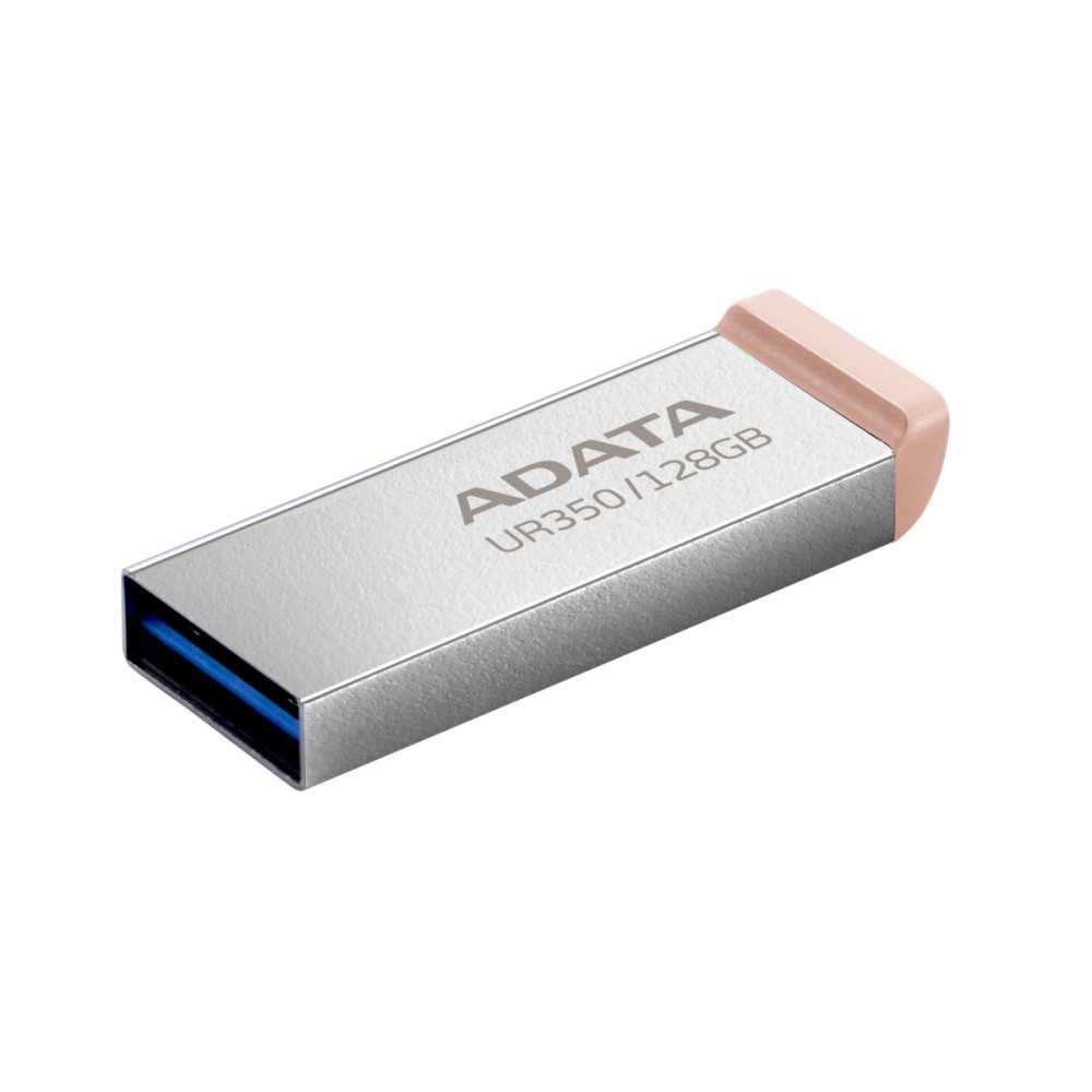 ADATA | USB atmintinė | UR350 | 128 GB | USB A tipo | Ruda