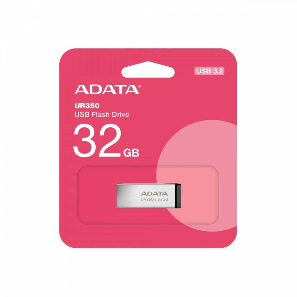 ADATA | USB atmintinė | UR350 | 32 GB | USB A tipo | Juodas
