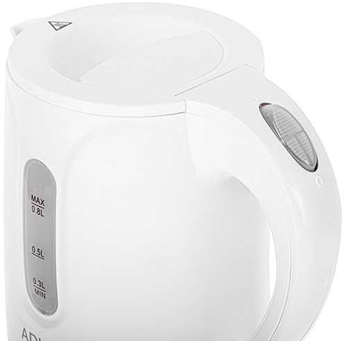 Adler Elektrinis virdulys 0,8 l skelbimas 1371w baltas