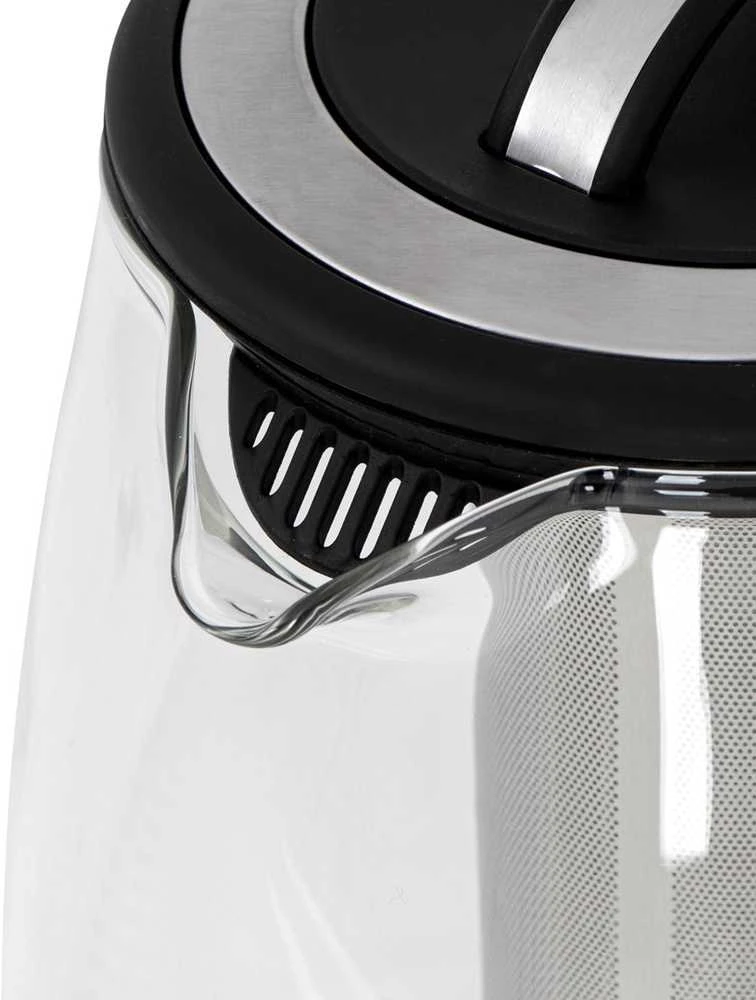 Adler Camry | Virdulys | CR 1290 | Standard | 2200 W | 2 L | Plastic/glass | 360° rotational base | Juodas/Transparent