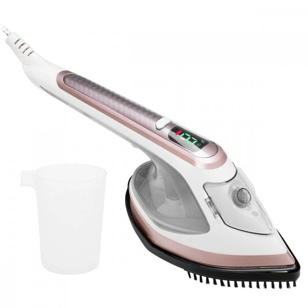 Adler 2in1 drabužių garintuvas ir lygintuvas | AD 5044 | Rankinis | 1400 W | 0,18 l | 25 g/min | Baltas/Auksinis