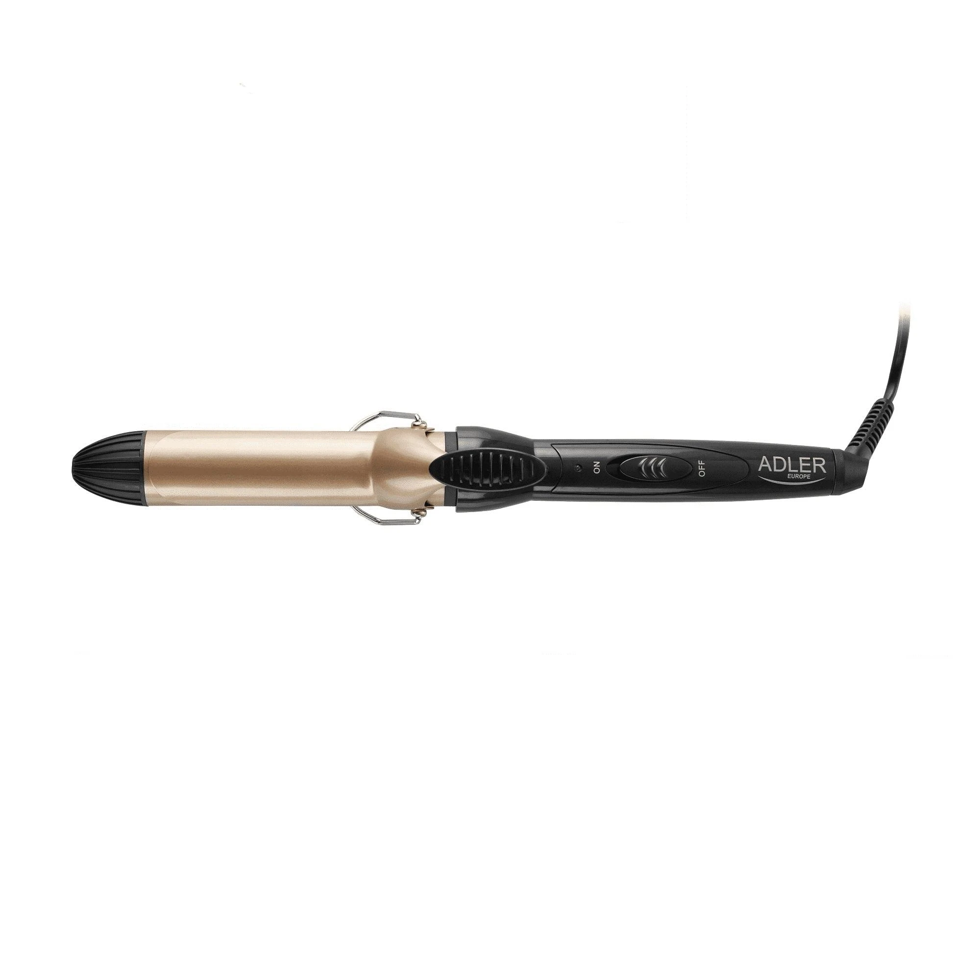 Adler | Hair Suktukas | AD 2112 | Ceramic heating system | Barrel diameter 32 mm | 55 W | Juodas