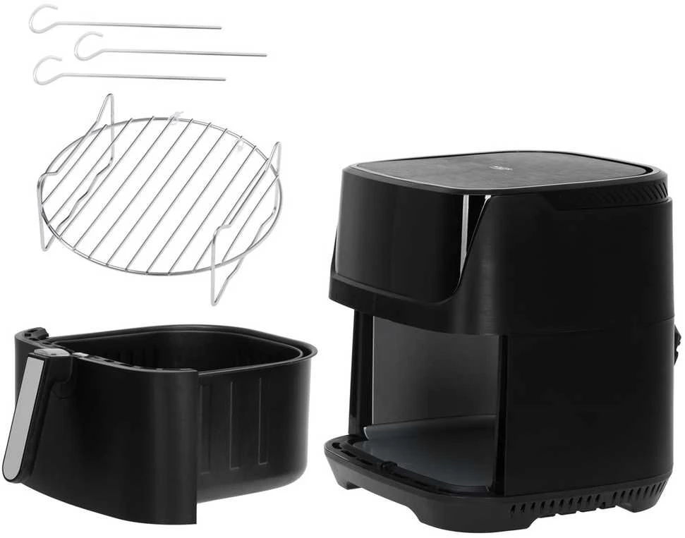 Gruzdintuvė Adler AD 6317 Air Fryer Oven, 12 programs, 5.5 L, Juodas