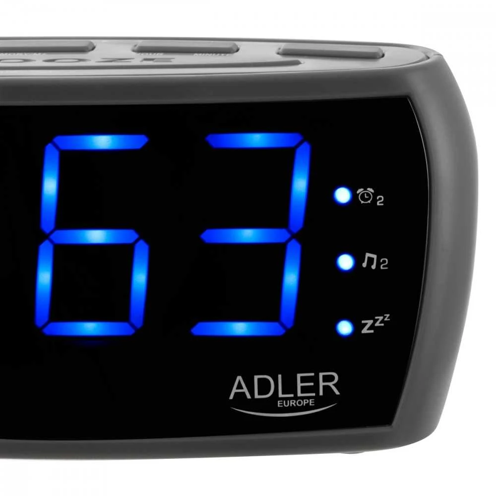Adler laikrodis-radijas | AD 1121 S