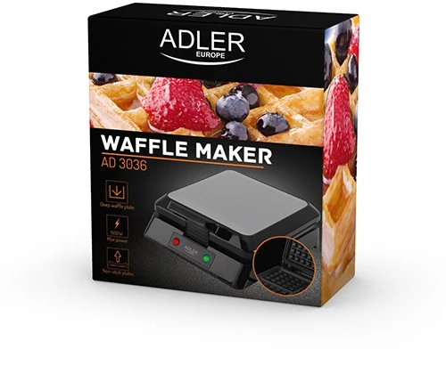 Adler Vaflinė AD 3036, 1300 W