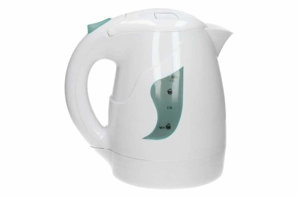 Adler AD 08 Standartinis virdulys, Plastikas, Baltas, 850 W, 1 L, 360° sukamasis pagrindas