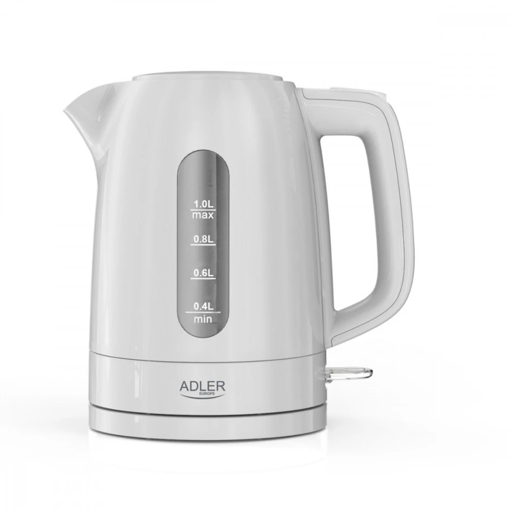 Adler Virdulys | AD 1380 W | Elektrinis | 2200 W | 1 l | Polipropilenas | 360° besisukantis pagrindas | Baltas