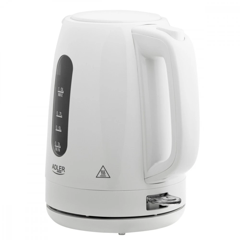 Adler Virdulys | AD 1380 W | Elektrinis | 2200 W | 1 l | Polipropilenas | 360° besisukantis pagrindas | Baltas