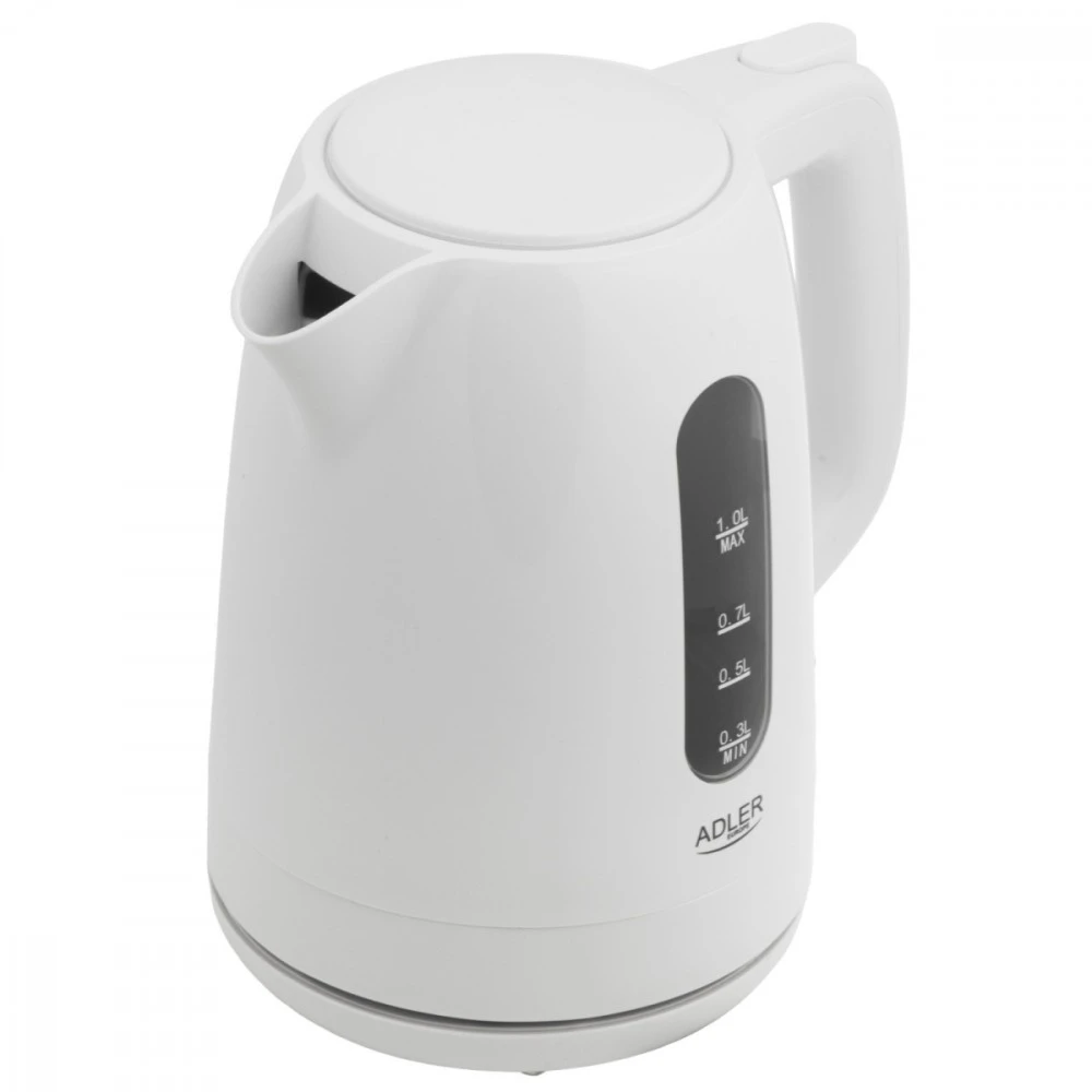 Adler Virdulys | AD 1380 W | Elektrinis | 2200 W | 1 l | Polipropilenas | 360° besisukantis pagrindas | Baltas