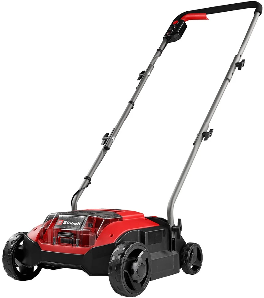 Cordless Scarifier EINHELL GC-SC 18/28 DS Li-Solo Juodas, Raudona