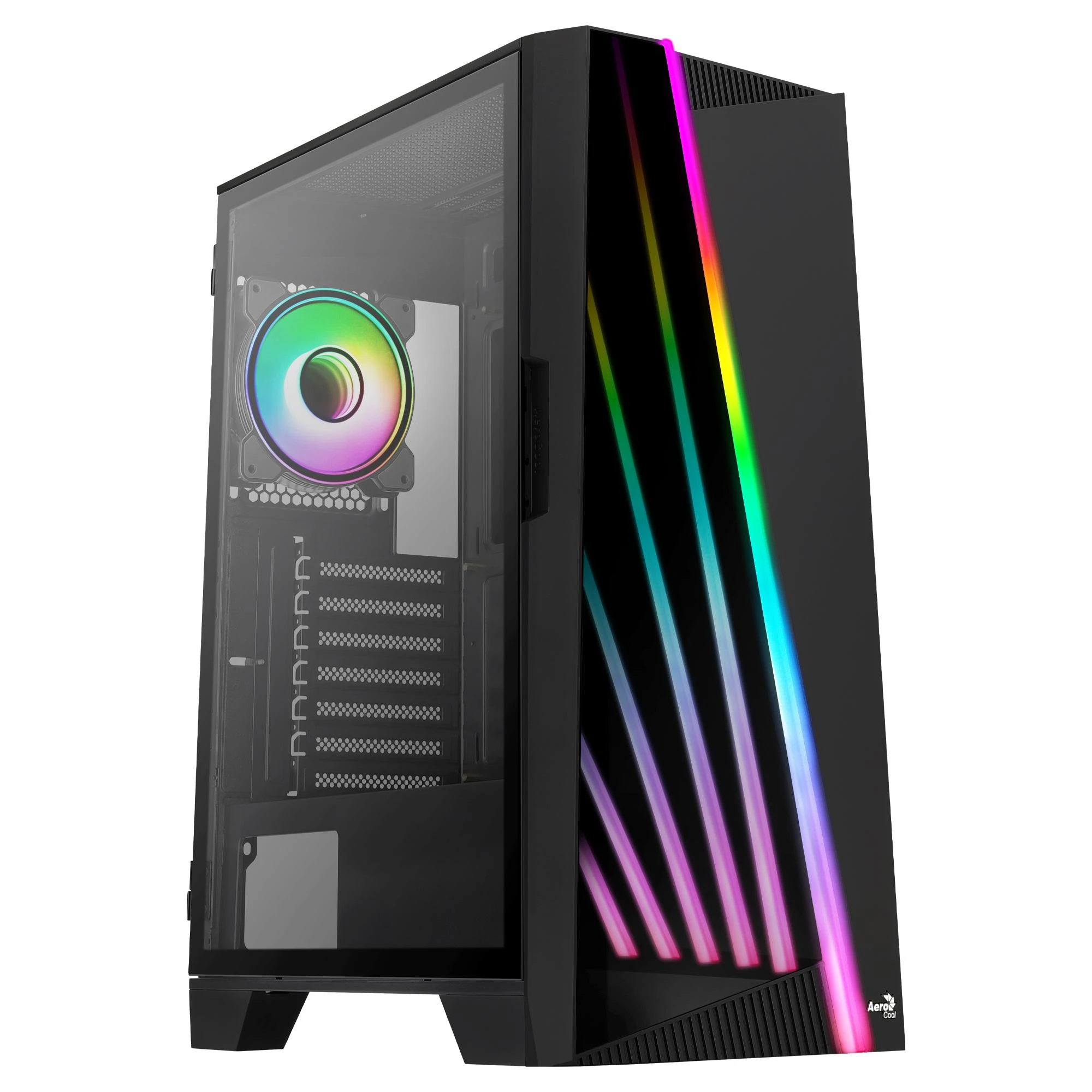 AEROCOOL PGS MIRAGE-G-BK-V1 ARGB dėklas