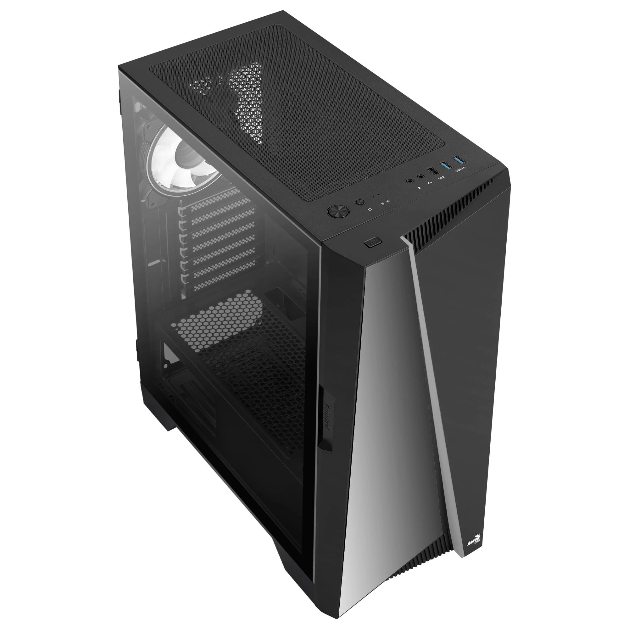 AEROCOOL PGS MIRAGE-G-BK-V1 ARGB dėklas