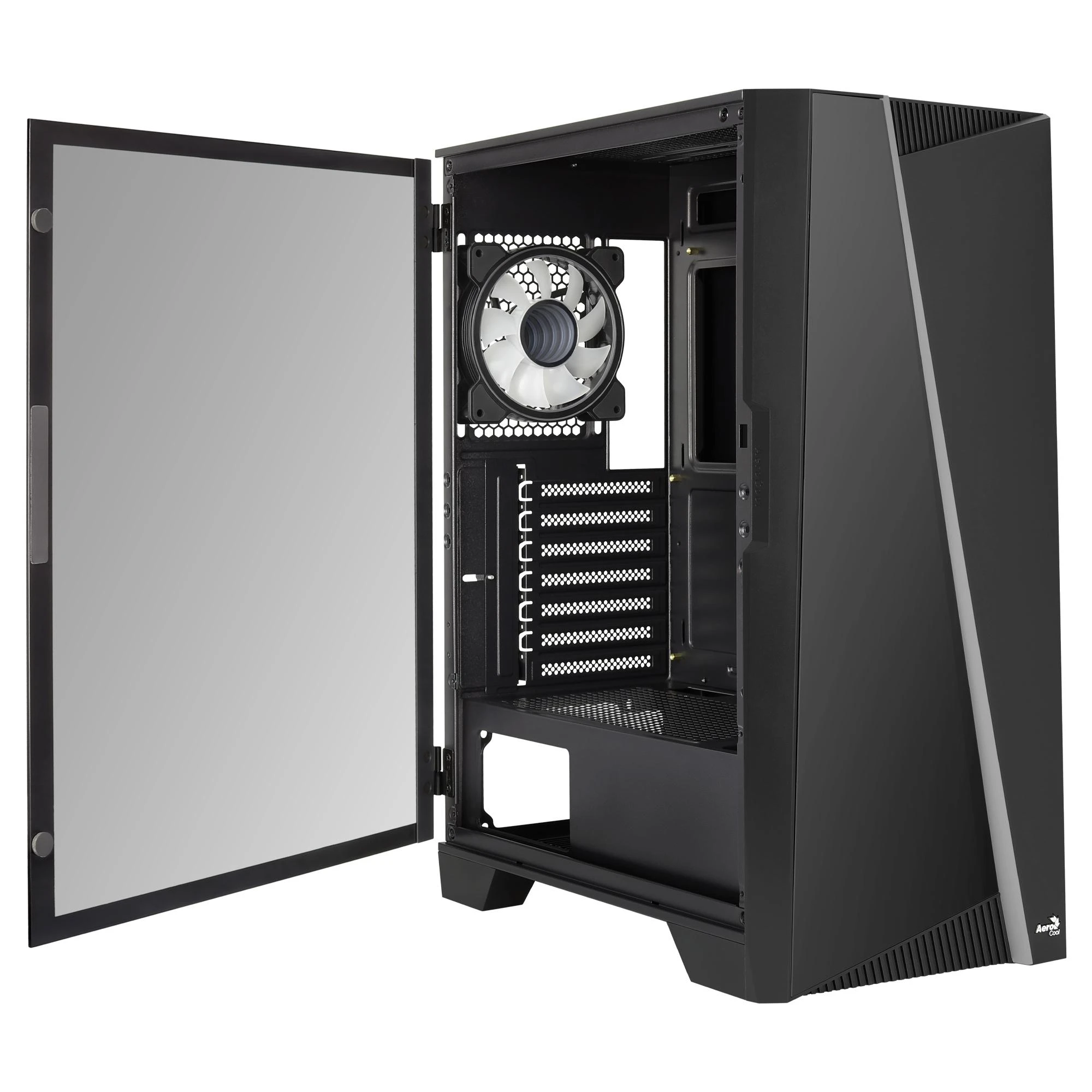 AEROCOOL PGS MIRAGE-G-BK-V1 ARGB dėklas