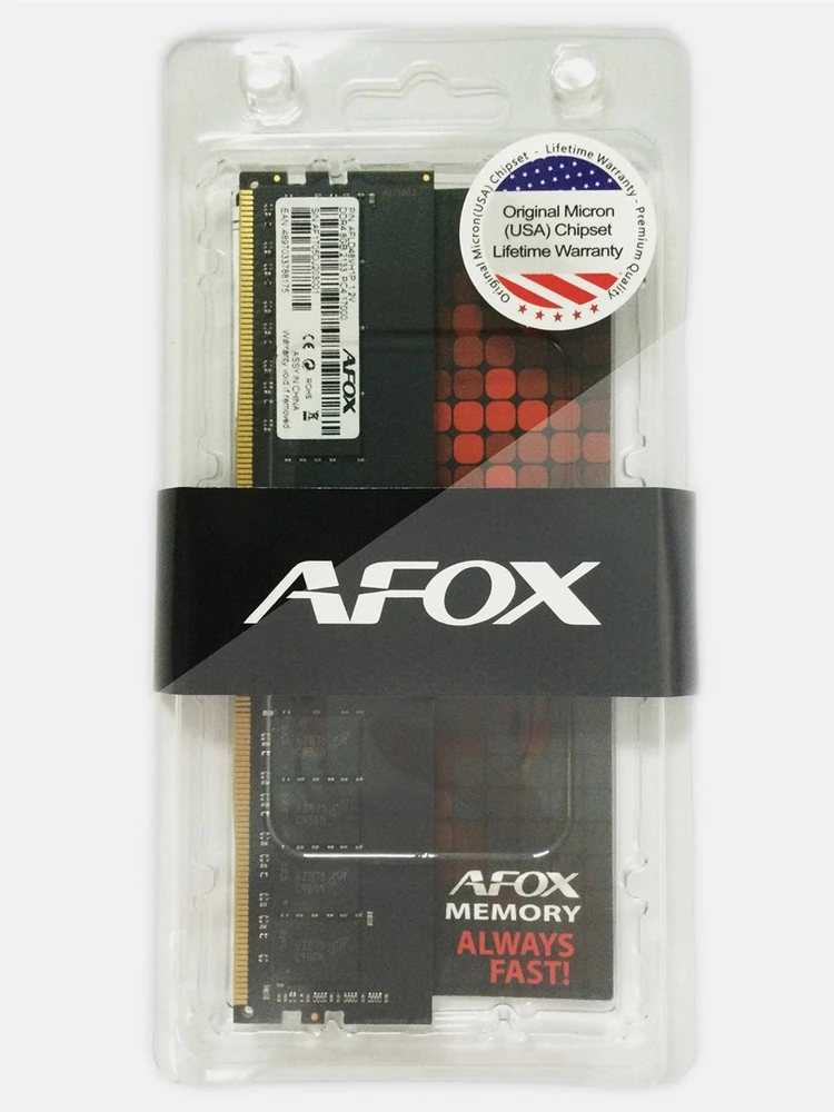 RAM AFOX DDR4 8G 2133 UDIMM atminties modulis 8 GB 1 x 8 GB 2133 MHz