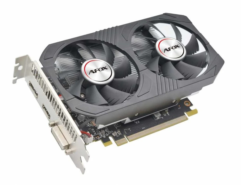 Vaizdo plokštė Afox radeon rx 550 4gb gddr5 128 bitų dvi hdmi dp atx