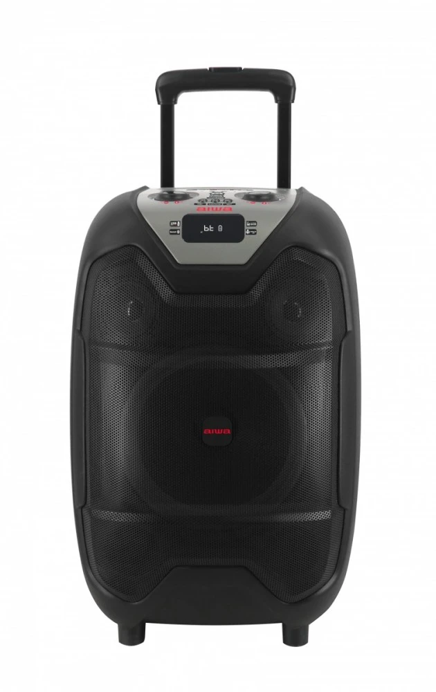 Aiwa Nešiojama garso sistema 400W (50W RMS) su karaoke, belaidžiu VHF mikrofonu