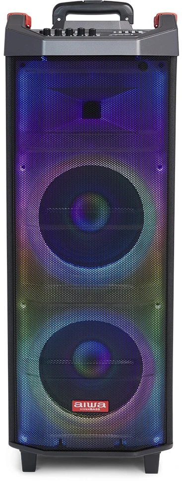 Aiwa Nešiojama garso sistema 700W (90W RMS) su karaoke, šviesos efektais
