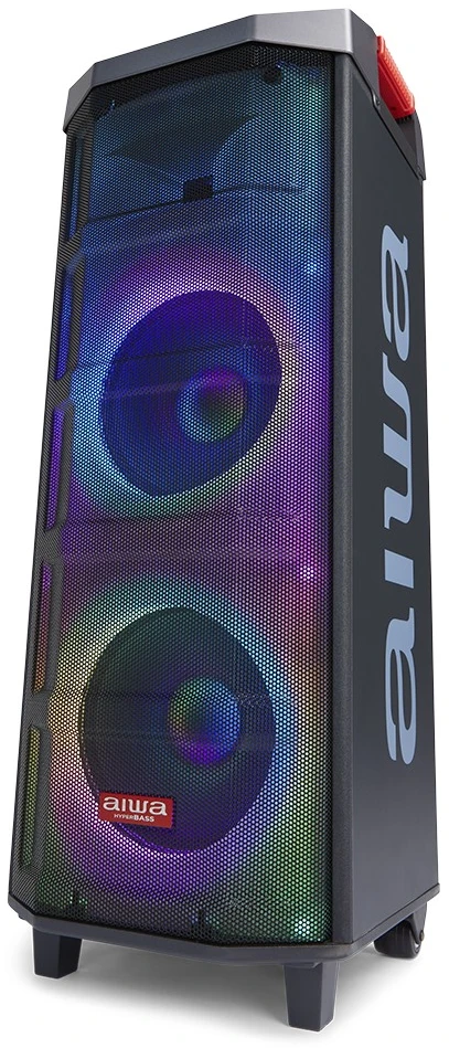 Aiwa Nešiojama garso sistema 700W (90W RMS) su karaoke, šviesos efektais
