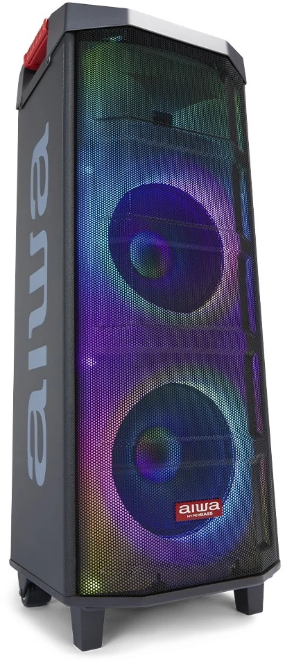 Aiwa Nešiojama garso sistema 700W (90W RMS) su karaoke, šviesos efektais